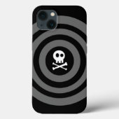 ~ Skull + Crossbones ~ OtterBox iPhone Case (Rückseite)