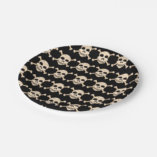 Skull & Crossbones Paper Teller (Schrägansicht)