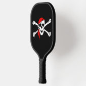 SKULL CROSSBONES PIRATE PICKLEBALL PADDDLE SCHLÄGER (Links)