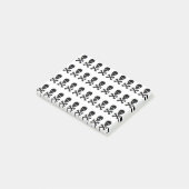 SKULL & CROSSBONES POST-IT KLEBEZETTEL (angewinkelt)