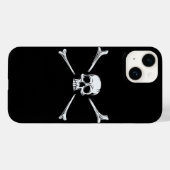 Skull & Crossbones Rebel Case-Mate iPhone Hülle (Rückseite (Horizontal))