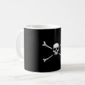 Skull & Crossbones Rebel Kaffeetasse (Vorderseite Links)