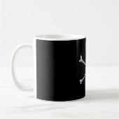 Skull & Crossbones Rebel Kaffeetasse (Links)