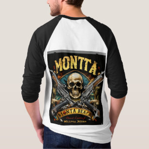 "Skull & Crossbones Rock Band T-Shirt" T-Shirt