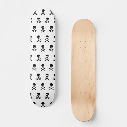 "Skull & Crossbones" Skateboard (Vorderseite)