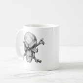 Skull Crossed Mützen Kaffeetasse (Vorderseite Links)