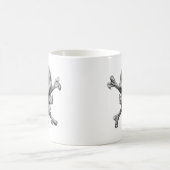 Skull Crossed Mützen Kaffeetasse (Mittel)