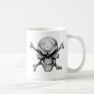 Skull Crossed Mützen Kaffeetasse