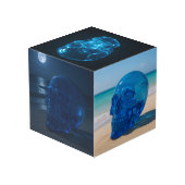 Skull Cube Würfel (Rückseite Schrägansicht)