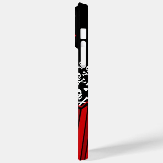 Skull Cupcake Case-Mate iPhone Case (Rückseite / Links)