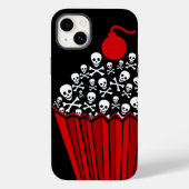 Skull Cupcake Case-Mate iPhone Case (Rückseite)