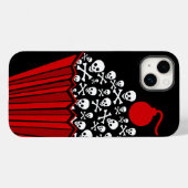Skull Cupcake Case-Mate iPhone Case (Rückseite (Horizontal))