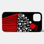 Skull Cupcake Case-Mate iPhone Case (Rückseite (Horizontal))
