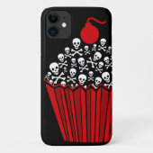Skull Cupcake Case-Mate iPhone Hülle (Rückseite)