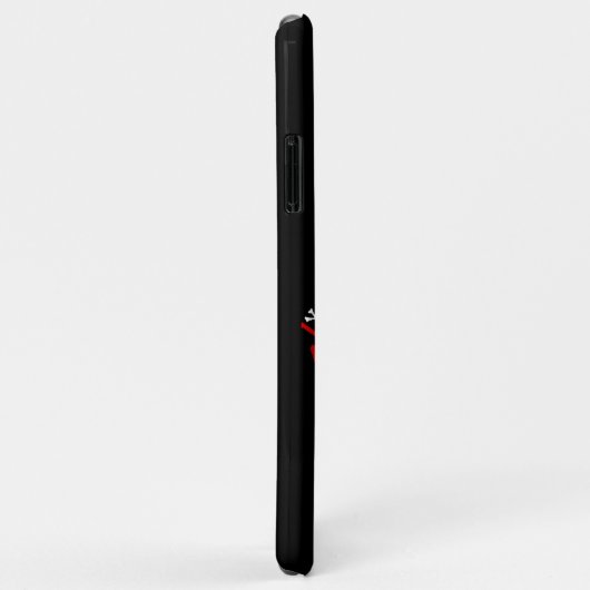 Skull Cupcake Case-Mate iPhone Hülle (Hinten/Rechts)