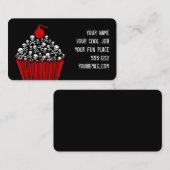 Skull Cupcake Visitenkarte (Vorne/Hinten)