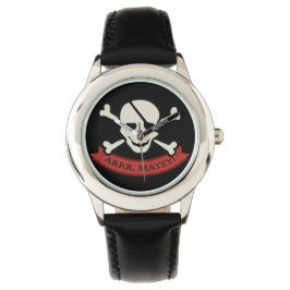 Skull - Custom Stainless Steel Black Armbanduhr