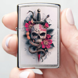 Skull Dagger mit Schlange #11