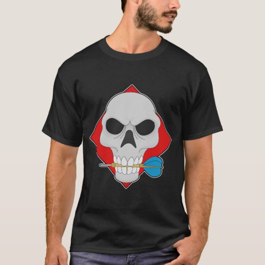 Skull Darts Dart T-Shirt (Vorderseite)