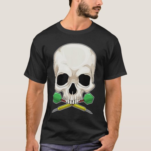 Skull Darts Dart T-Shirt (Vorderseite)