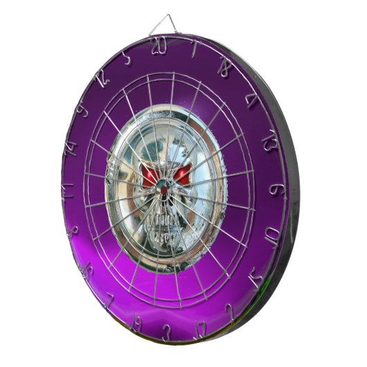 SKULL DARTSCHEIBE (Vorderseite rechts)