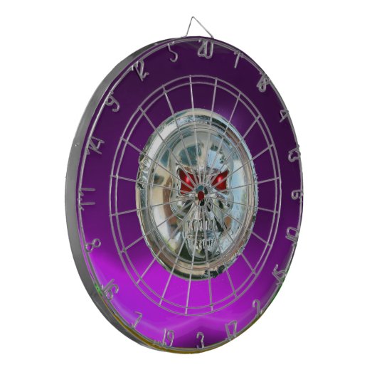 SKULL DARTSCHEIBE (Vorderseite Links)