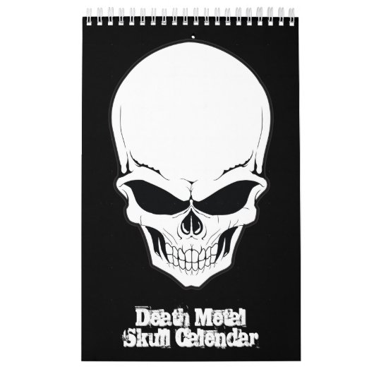 Skull 💀 Death Metal Cranium Collection 🔥 Kalender (Titelbild)