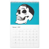 Skull 💀 Death Metal Cranium Collection 🔥 Kalender (Feb 2027)
