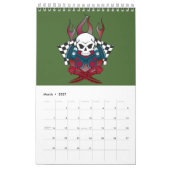 Skull 💀 Death Metal Cranium Collection 🔥 Kalender (Mär 2027)