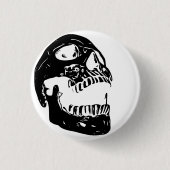 Skull - der Schrei Button (Vorderseite)