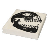 Skull - der Schrei Gummistempel (Stempel)