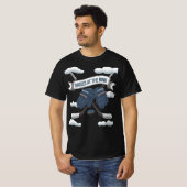Skull-Design des Eishockey-T - Shirt (Vorne ganz)