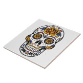 Skull-Design Fliese (Seite)