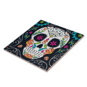 Skull-Design Fliese (Seite)
