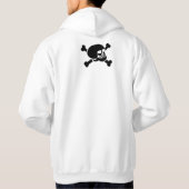 Skull-Design Hoodie (Rückseite)