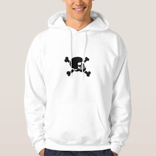 Skull-Design Hoodie (Vorderseite)