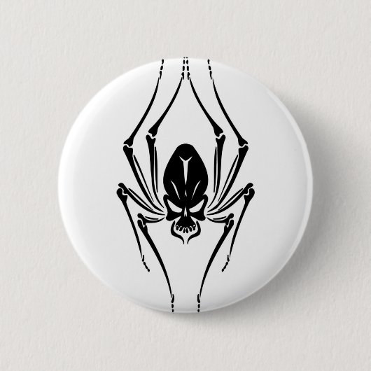 Skull Design Merchandise Button (Vorderseite)