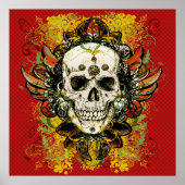 Skull Design Poster (Vorne)