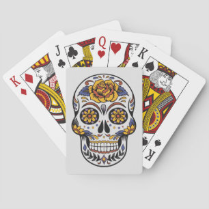 Skull-Design Spielkarten
