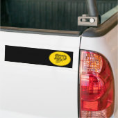 Skull Devil Head Schwarz-Gelb-Design Autoaufkleber (Auf Lkw)