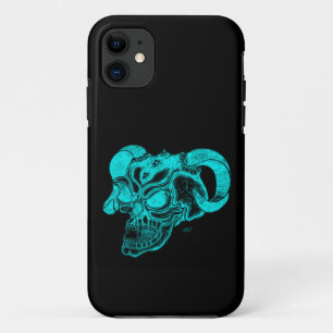 Skull Devil Kopf Schwarz-Grün-Design Case-Mate iPhone Hülle