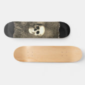Skull Distressed Gothic Glam Skateboard (Horizontal)