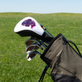 Skull DJ Vibes Golf Headcover (In SItu)