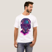 Skull DJ Vibes T-Shirt (Vorne ganz)