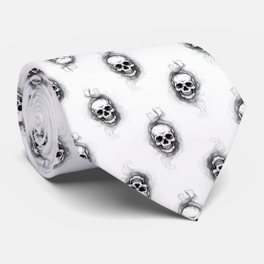 "Skull-Duggery" Krawatte (Gerollt)