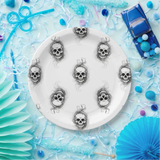 "Skull-Duggery" Pappteller (Party)