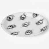 "Skull-Duggery" Pappteller (Schrägansicht)