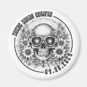 Skull Eclipse Magnet (Vorne)