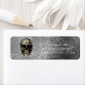 Skull & ein Haufen Knochen Halloween Gotisches Par (Insitu)