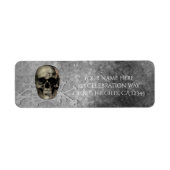 Skull & ein Haufen Knochen Halloween Gotisches Par (Vorne)